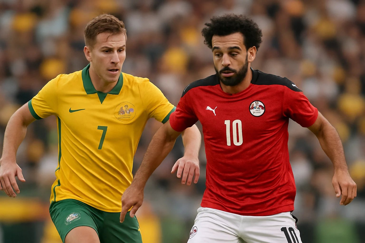 Australia și Egipt se întâlnesc în această seară în Grupa D a Cupei Mondiale
