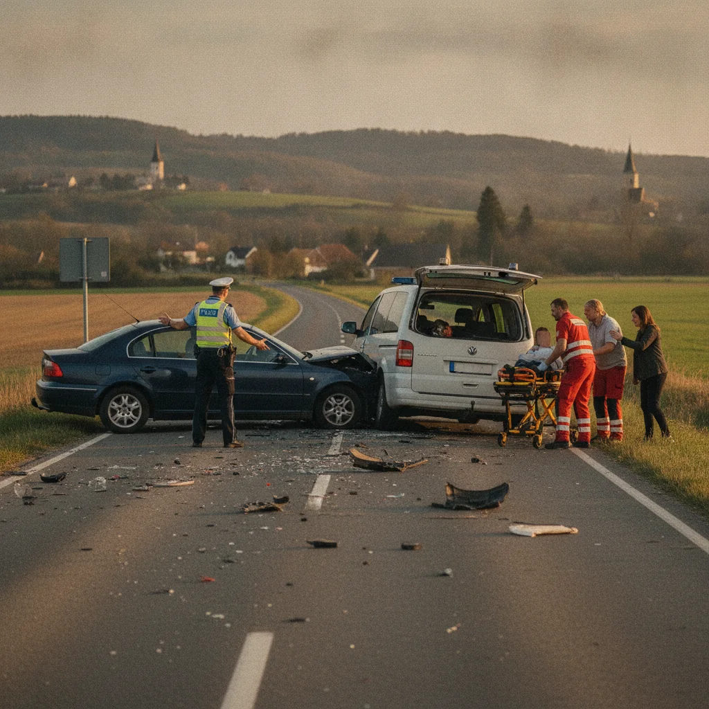 Accident pe DN 72A, lângă Priseaca: o pasageră a fost rănită