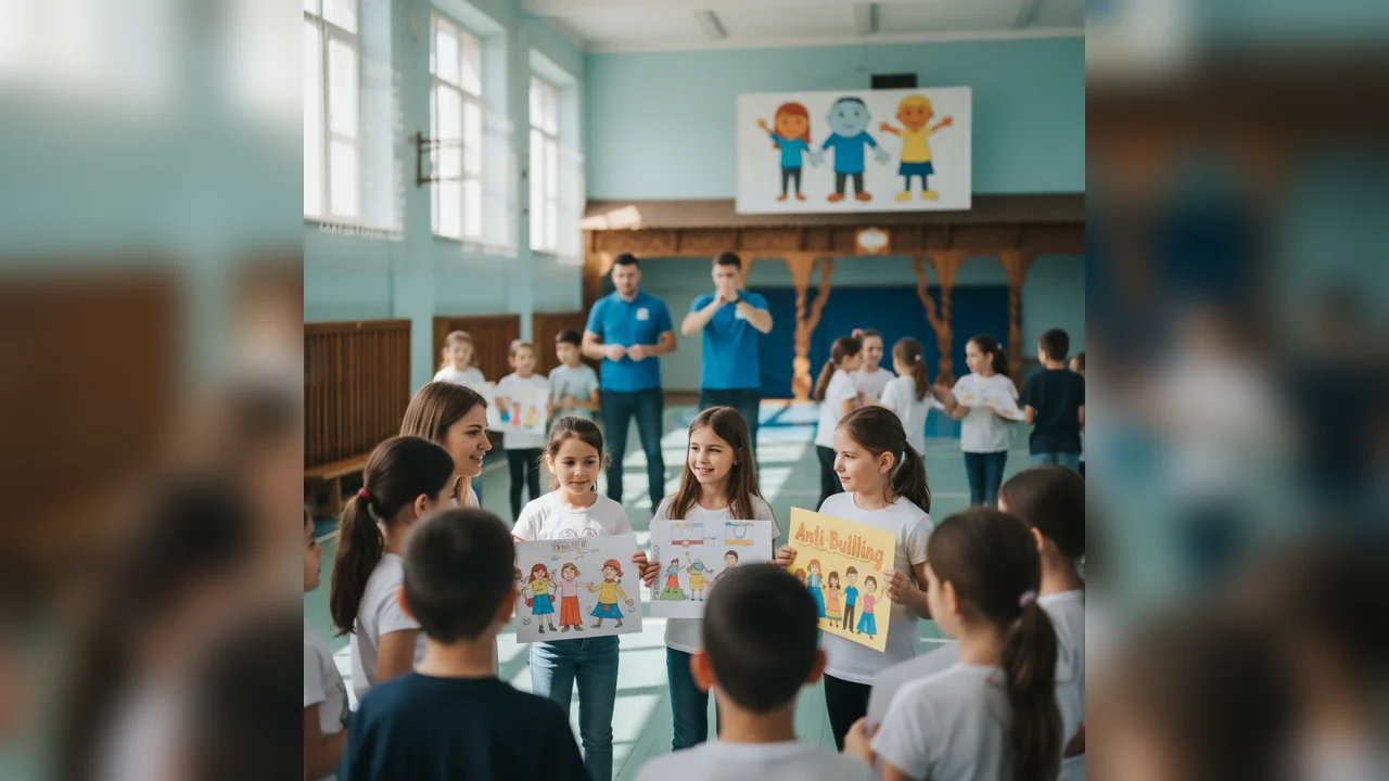 Acțiuni educative anti-bullying în școli din Târgoviște, Pucioasa și Băleni