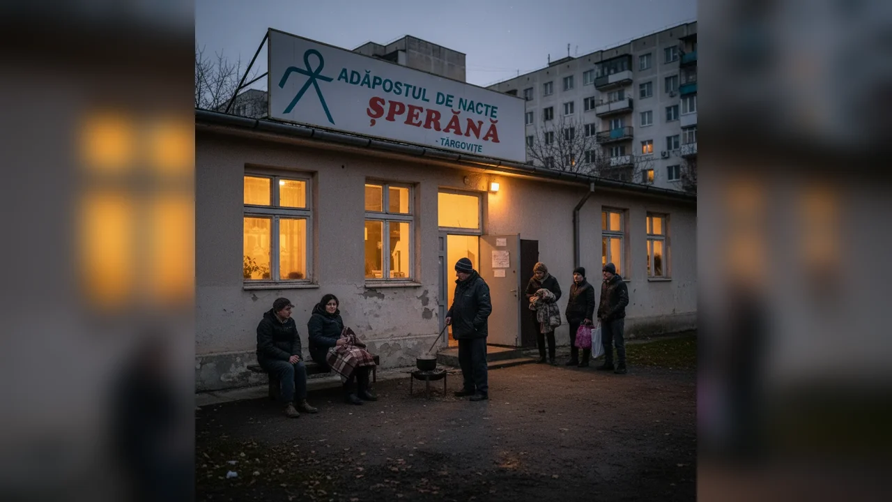 Adăpostul de Noapte „Speranța” din Târgoviște găzduiește 35 de persoane fără adăpost