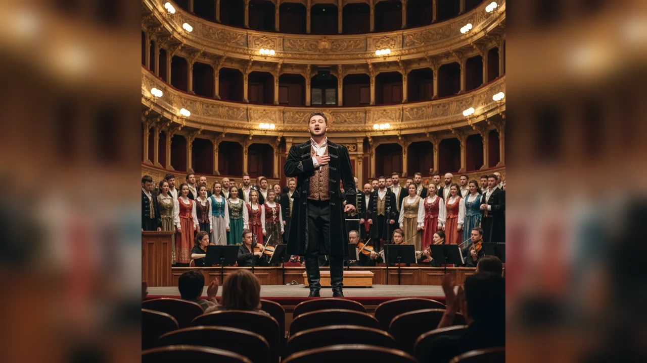 Artist dâmbovițean din Târgoviște, moment în premieră la Opera Națională Română din Iași