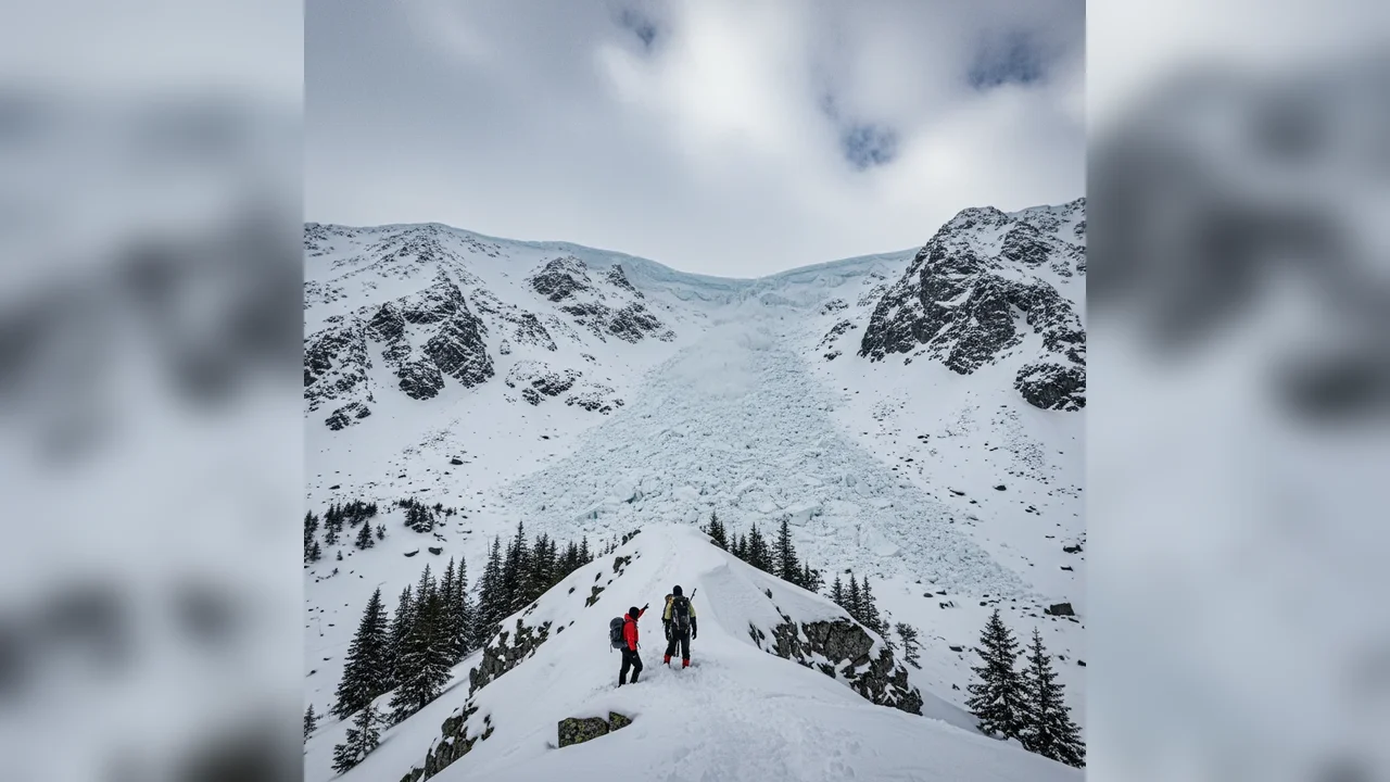 Avertizare de risc major de avalanșă în Munții Bucegi, anunțată de Salvamont Dâmbovița la Târgoviște