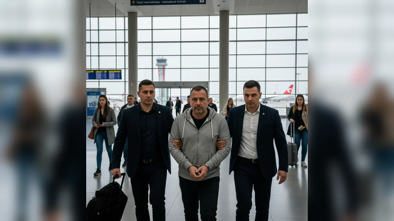 Bărbat de 26 de ani din Dâmbovița, urmărit internațional pentru furt calificat, adus în custodia autorităților la Târgoviște