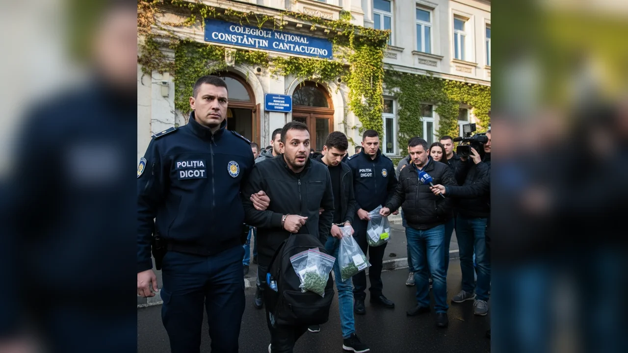Bărbat de 34 de ani prins cu doze de canabis, DIICOT anchetează