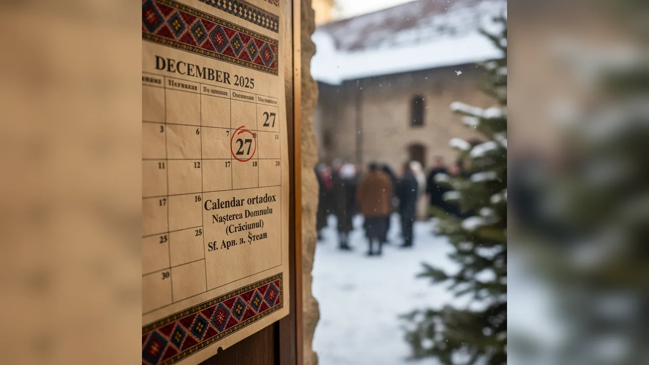 Calendar ortodox – 2025-12-27