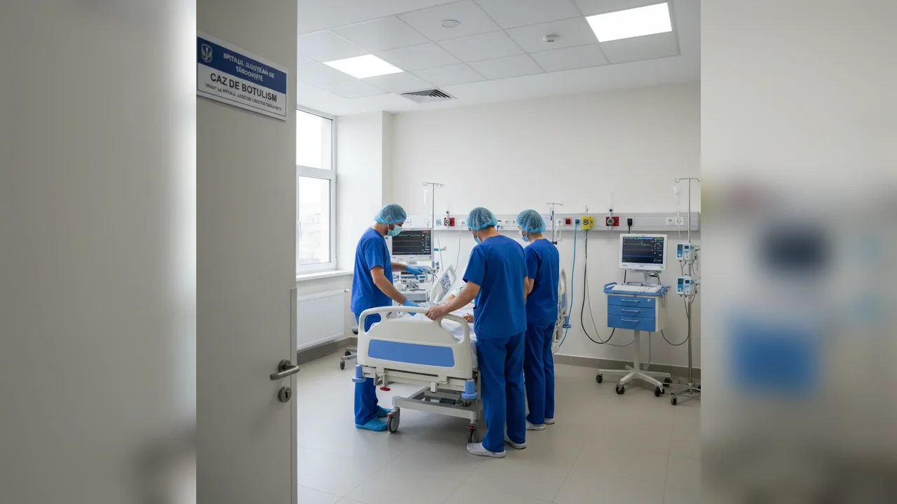 Caz de botulism tratat la Târgoviște după consumul unei conserve de carne de porc