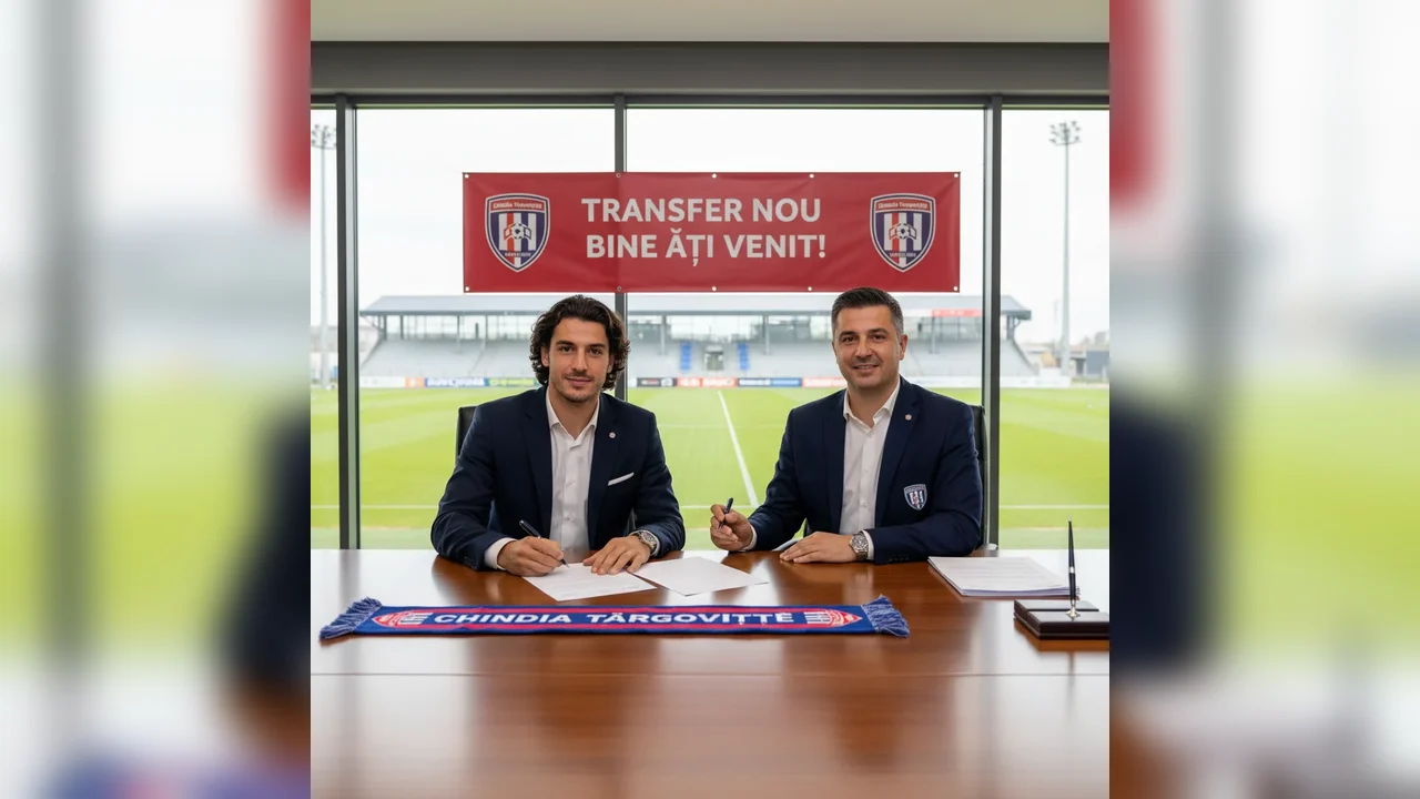 Chindia Târgoviște anunță transferul unui atacant grec cu experiență în prima ligă