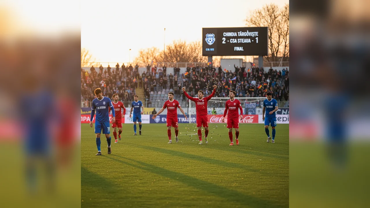 Chindia Târgoviște întoarce rezultatul și câștigă amicalul cu CSA Steaua, la București