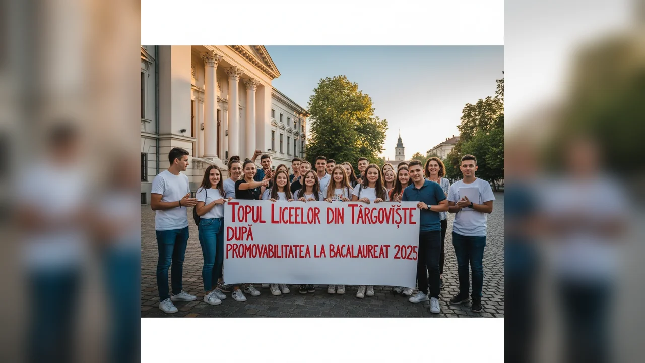Colegiile din Târgoviște cu cele mai bune rezultate la Bacalaureat 2025