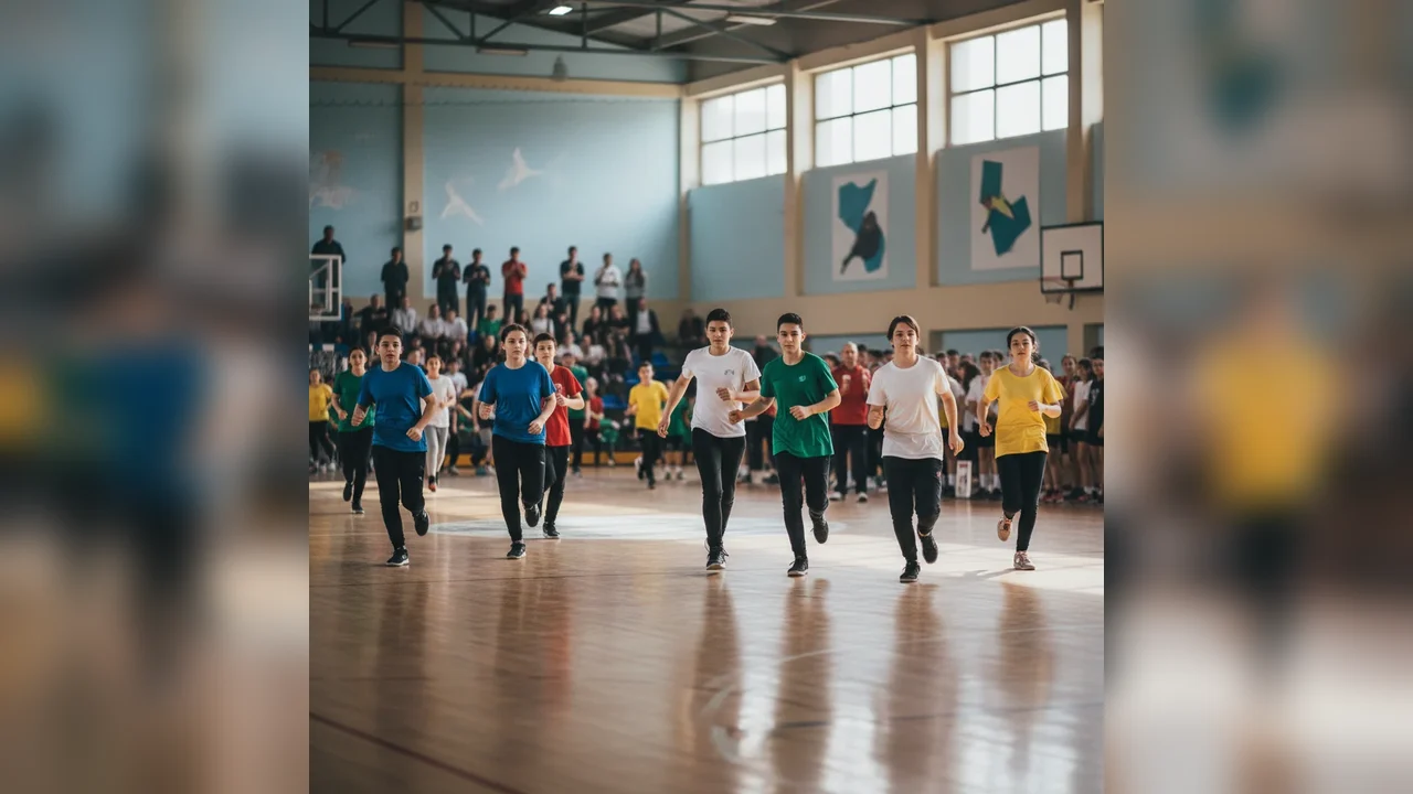 Competiție sportivă și educativă pentru elevi în Târgoviște