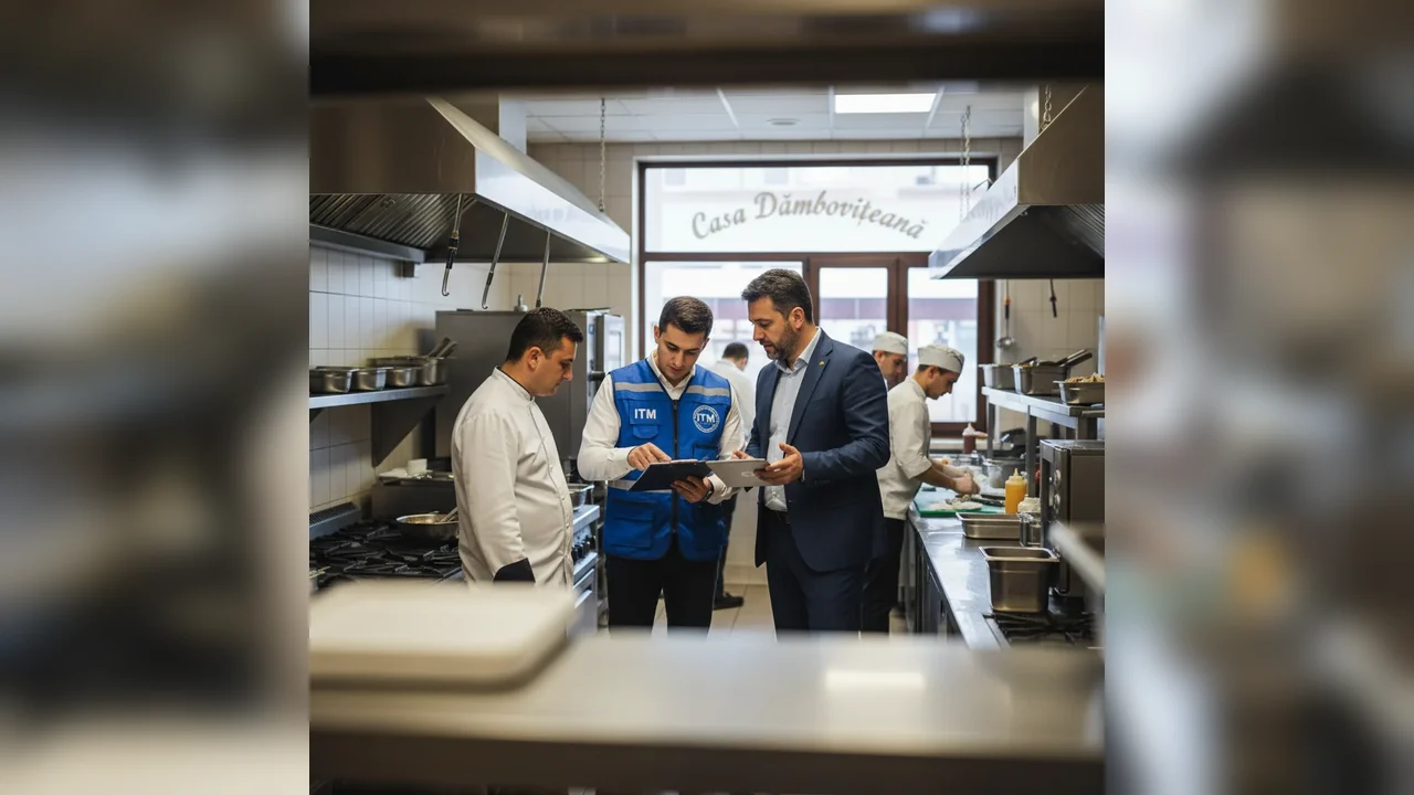 Controale ITM la hoteluri și restaurante în Târgoviște și județul Dâmbovița, în ianuarie 2026