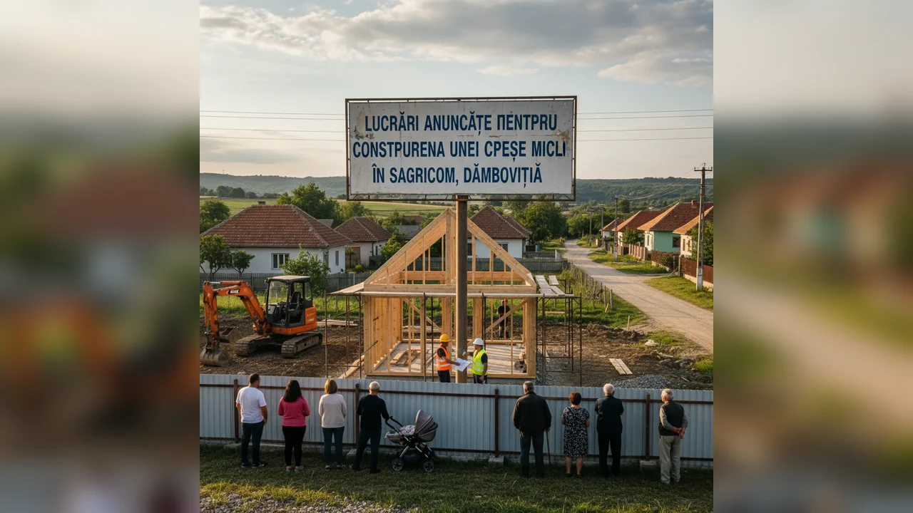 Creșă mică nouă anunțată în Sagricom, Târgoviște, pentru extinderea locurilor la preșcolari