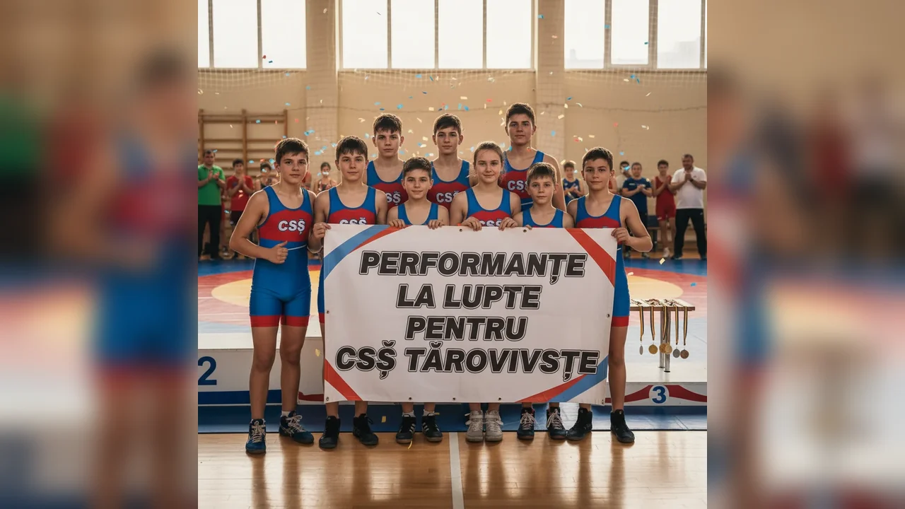 CSȘ Târgoviște evidențiază la Târgoviște rezultatele foarte bune ale secției de lupte în 2025