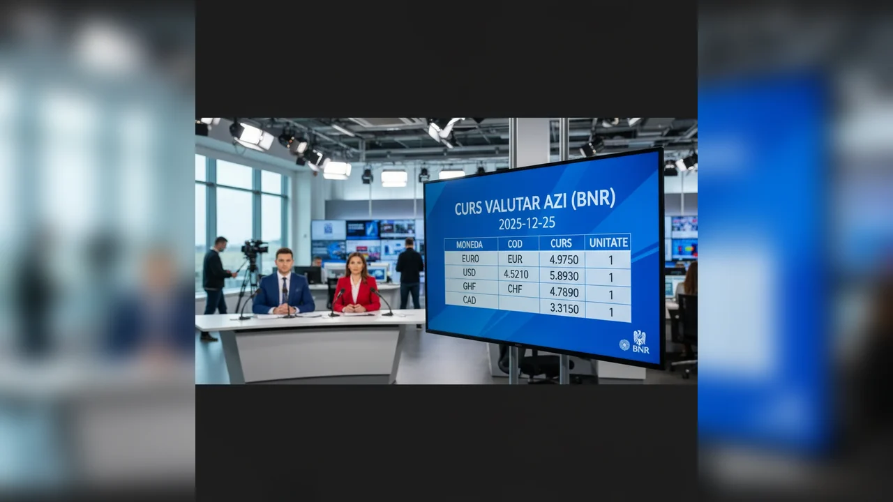 Curs valutar azi (BNR) – 2025-12-25