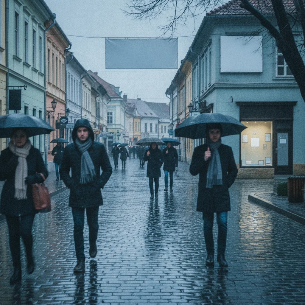 Dâmbovița, două zile cu vreme rece și ploi. Ce se întâmplă la Bucegi