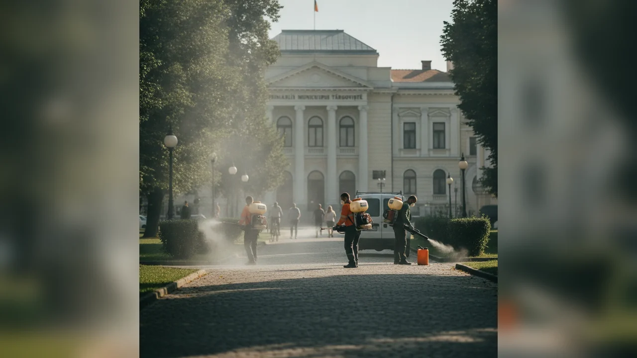 Dezinsecție în Târgoviște: A treia acțiune în iulie 2026