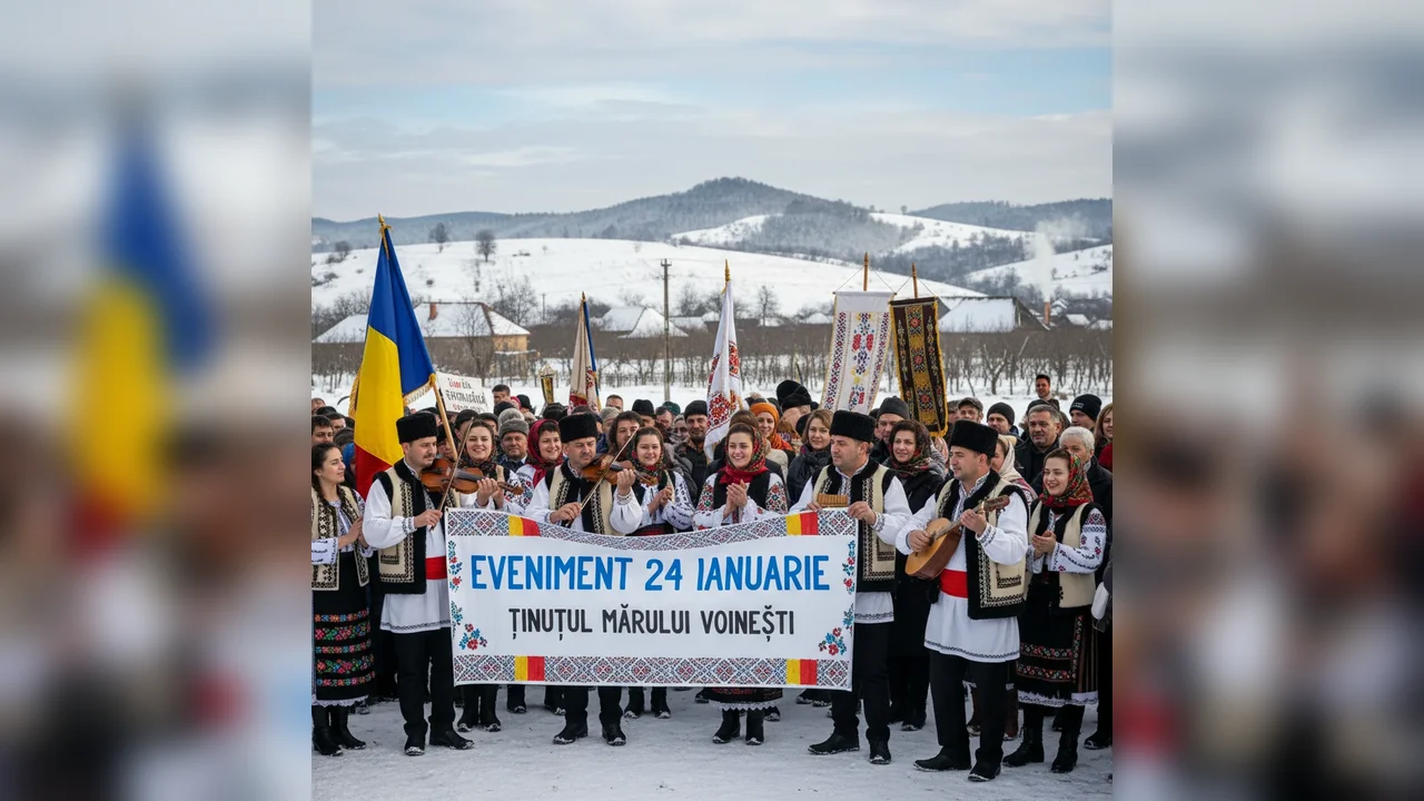 Eveniment dedicat Micii Uniri anunțat lângă Târgoviște, la Ținutul Mărului Voinești