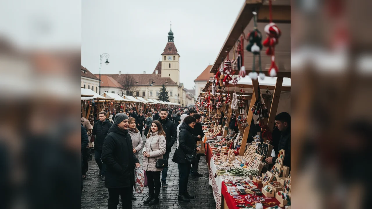 Eveniment dedicat primăverii: Târgul de Cadouri și Mărțișoare din Târgoviște, deschis în Piața Mihai Viteazu