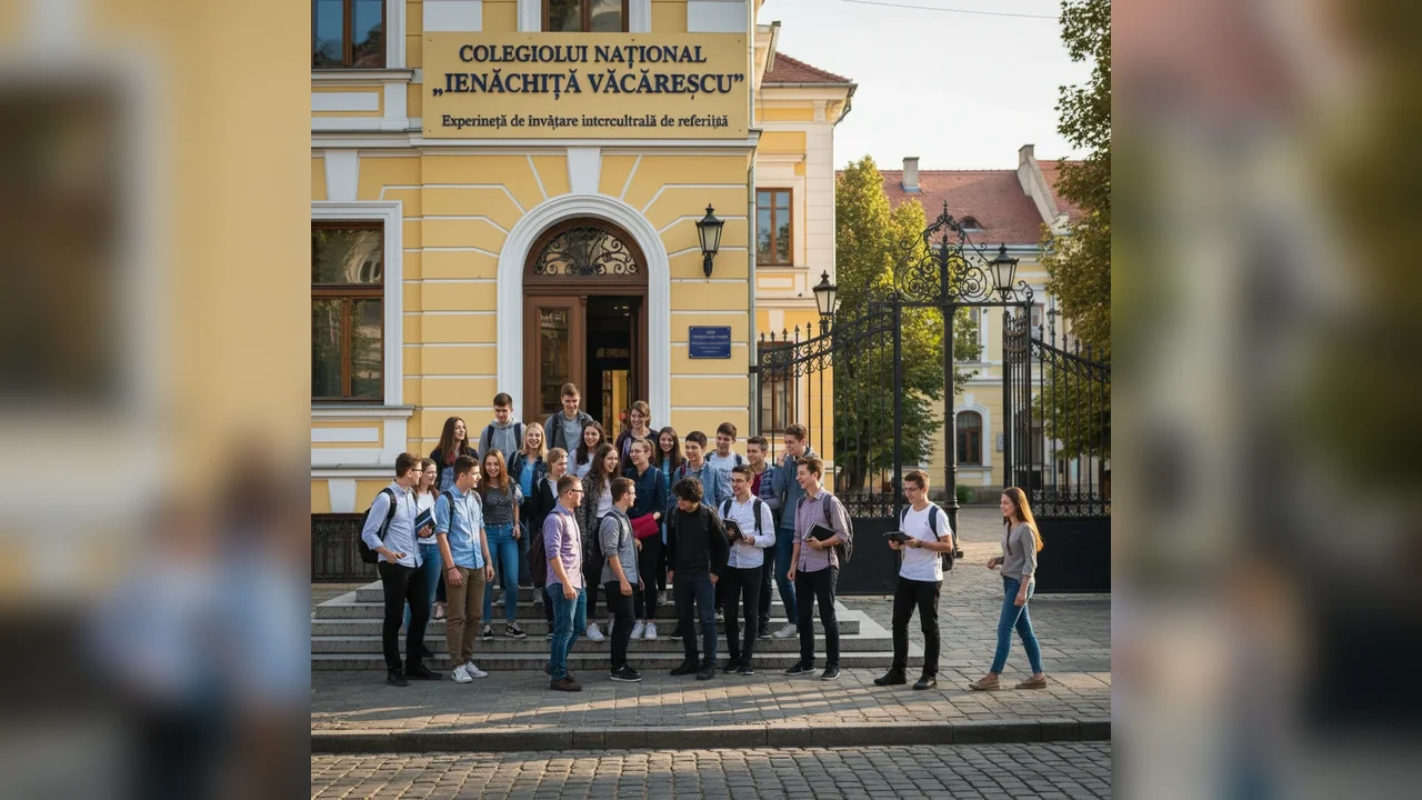 Experiență interculturală remarcabilă la Colegiul Văcărescu