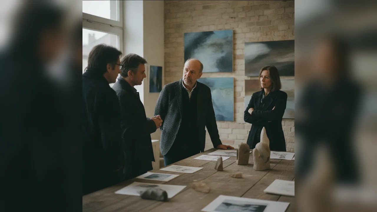 Gabriel Enache explorează evadarea artistică în seria Empatismul XII