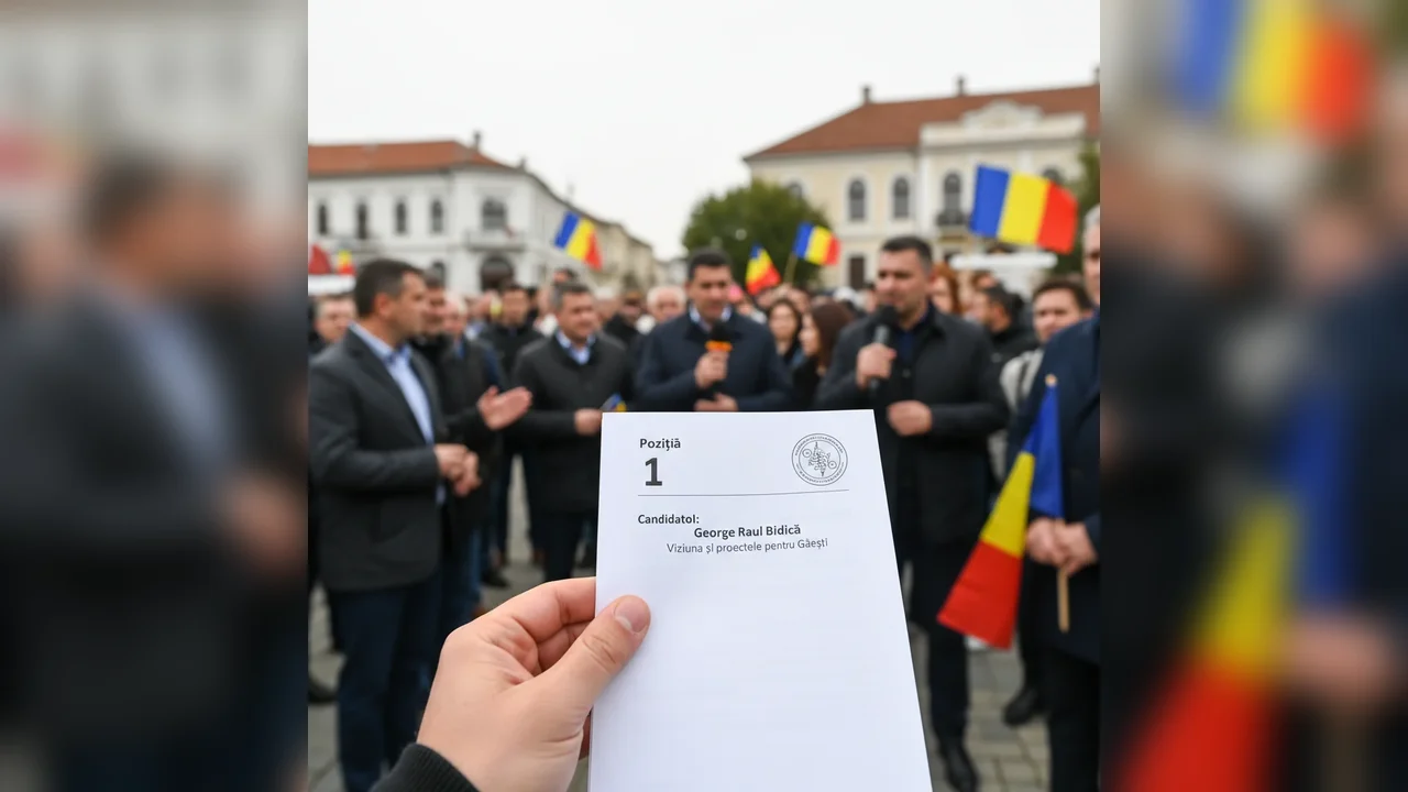 George Raul Bidică – Viziunea și Proiectele Candidatului de pe Poziția 1 pe Buletinul de Vot pentru Găești