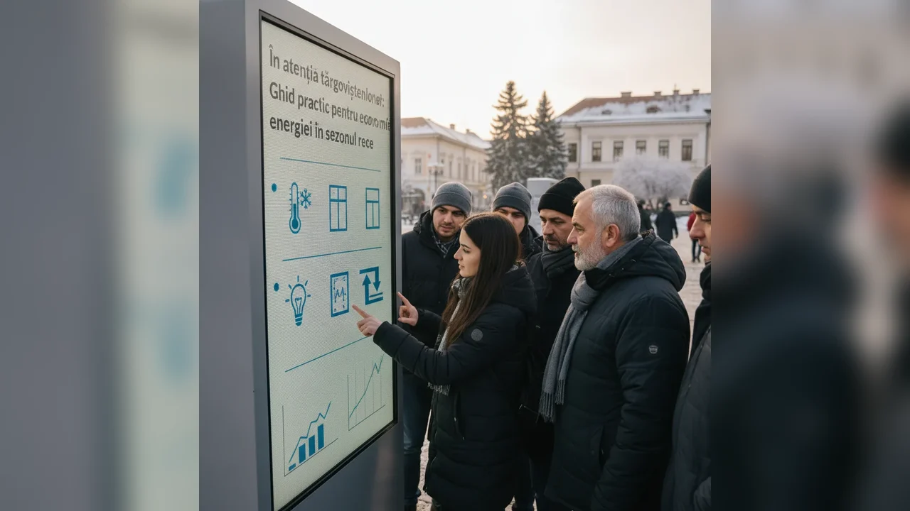În atenția târgoviștenilor: Ghid practic pentru economisirea energiei în sezonul rece