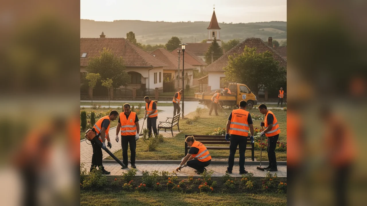 întreținere, reparații și amenajarea zonelor verzi