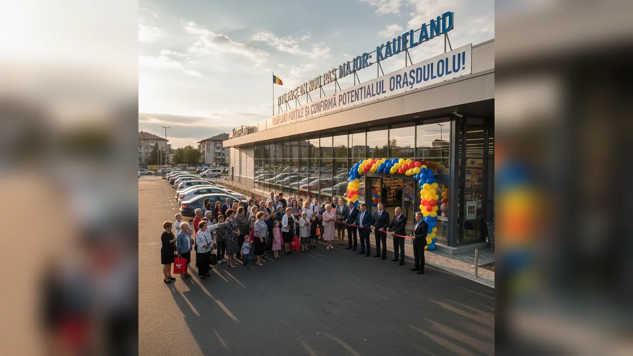 Kaufland își inaugurează magazinul la Titu și validează dezvoltarea orașului