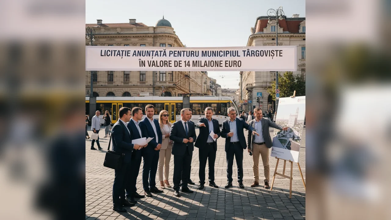 Licitație de 14 milioane de euro anunțată la Târgoviște în programul de investiții în construcții civile