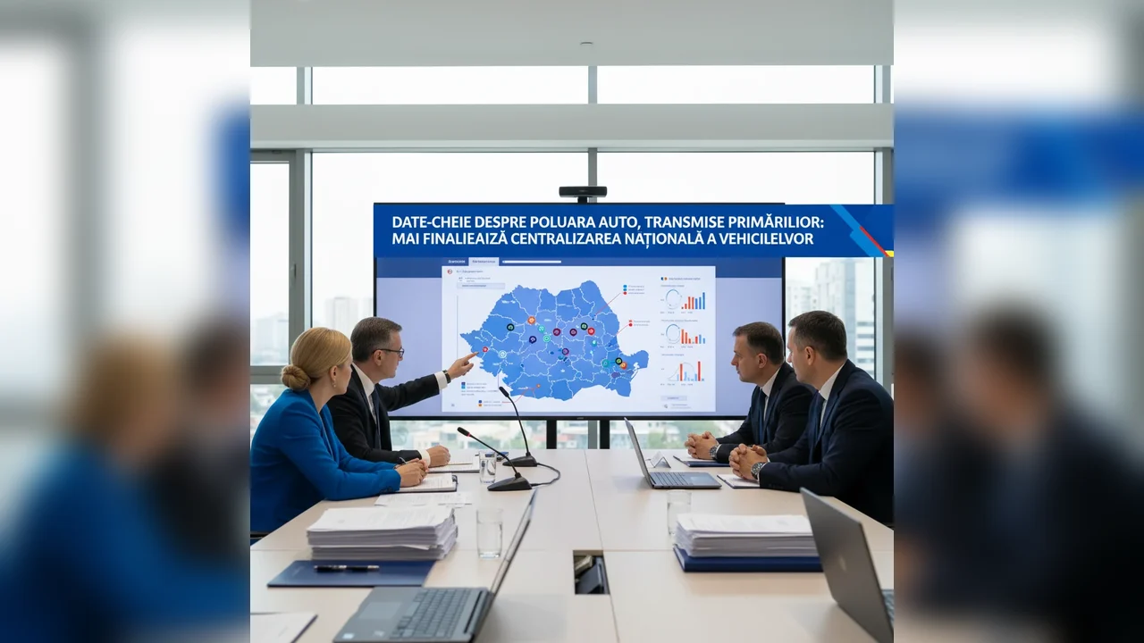 MAI finalizează centralizarea națională a vehiculelor și transmite date esențiale primăriilor