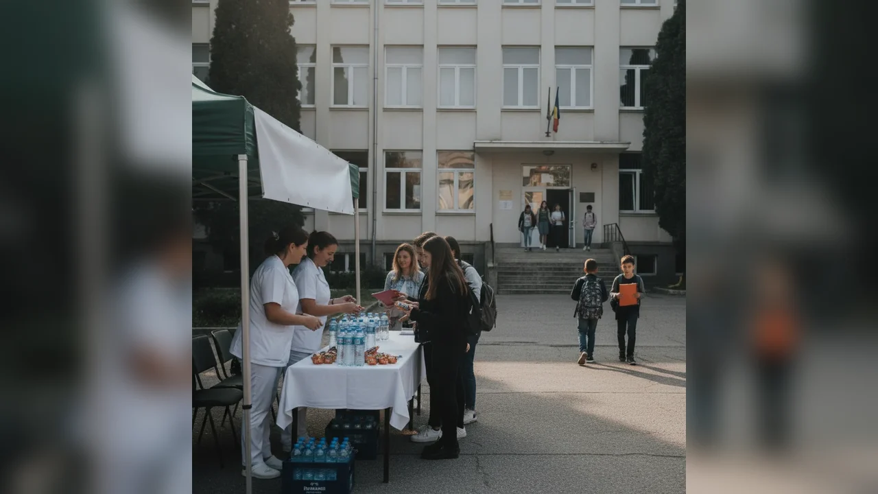 Măsuri speciale la Titu pentru BAC în condiții de caniculă