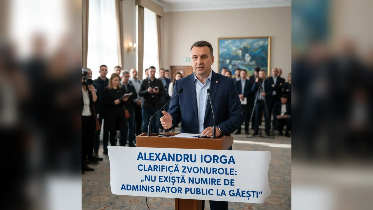 niciun administrator public nu va fi numit la Găești