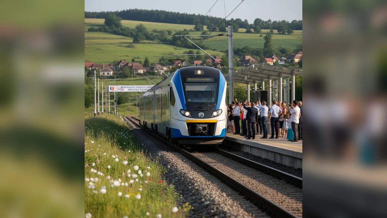 Noul tren electric interregional debutează în România, o premieră pentru transportul feroviar de pasageri