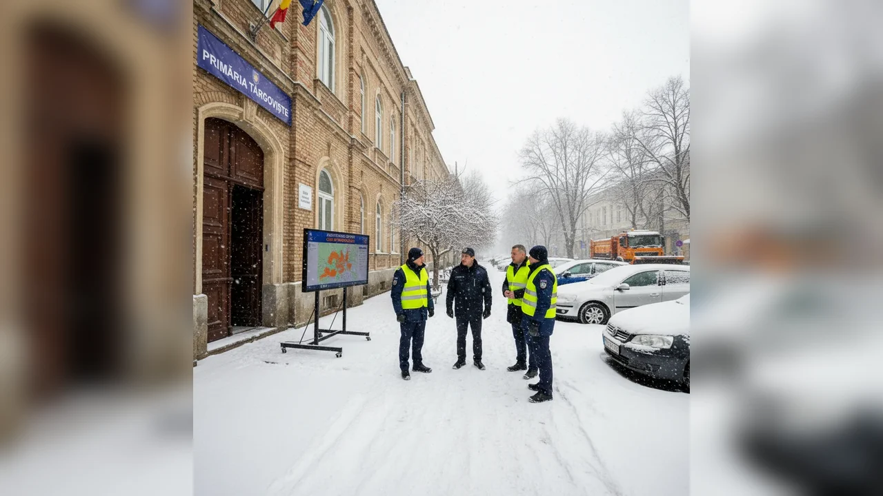 Permanența primăriilor din Dâmbovița, activă în Cod Portocaliu