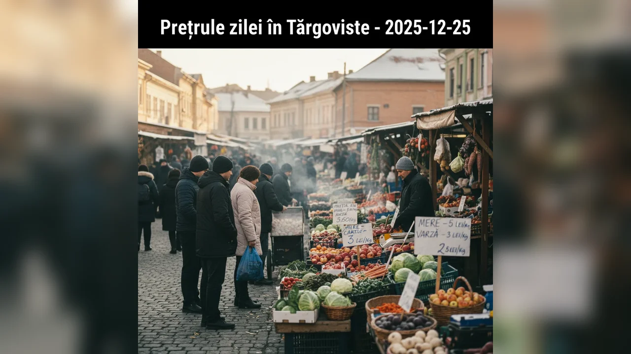Prețurile zilei în Târgoviște – 2025-12-25