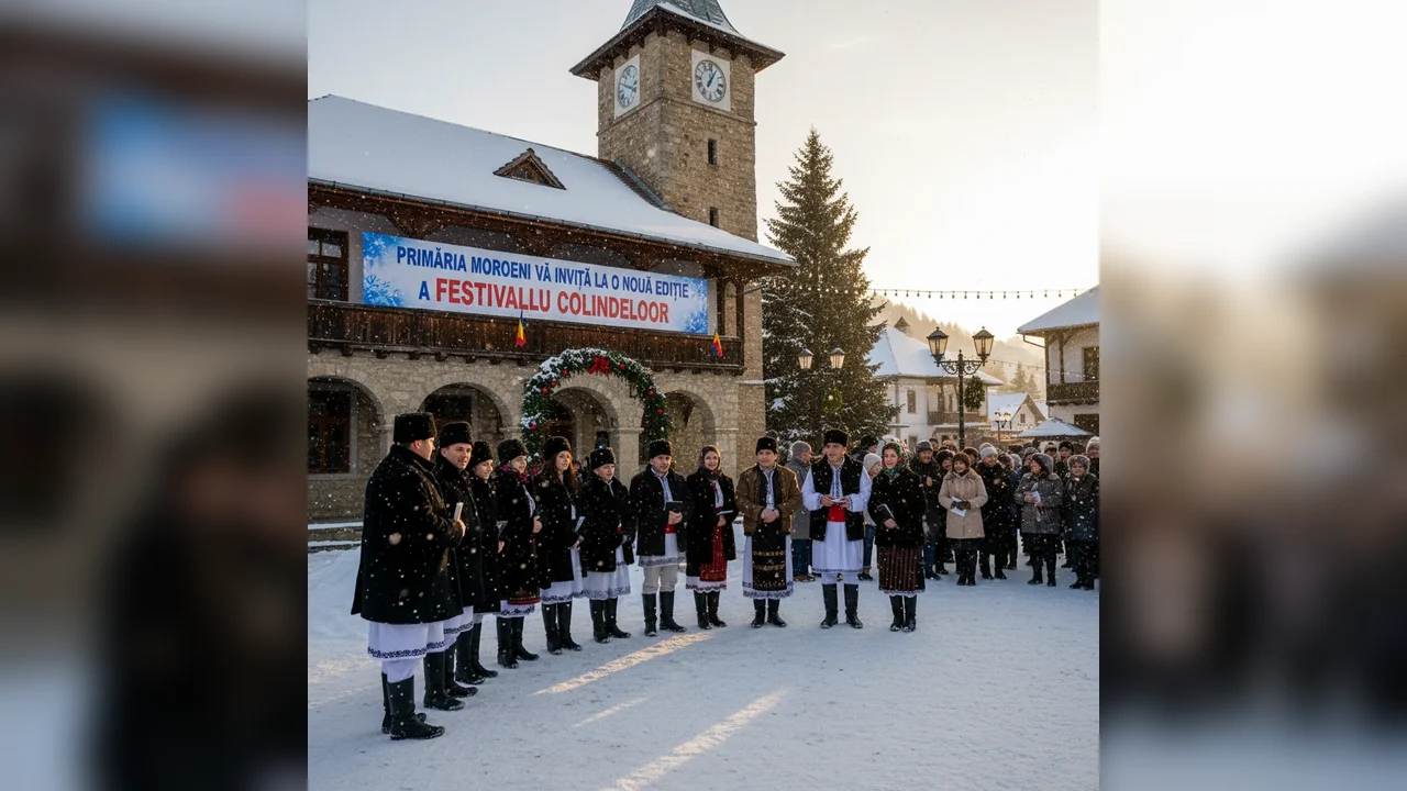 Primăria Moroeni anunță o nouă ediție a Festivalului Colindelor