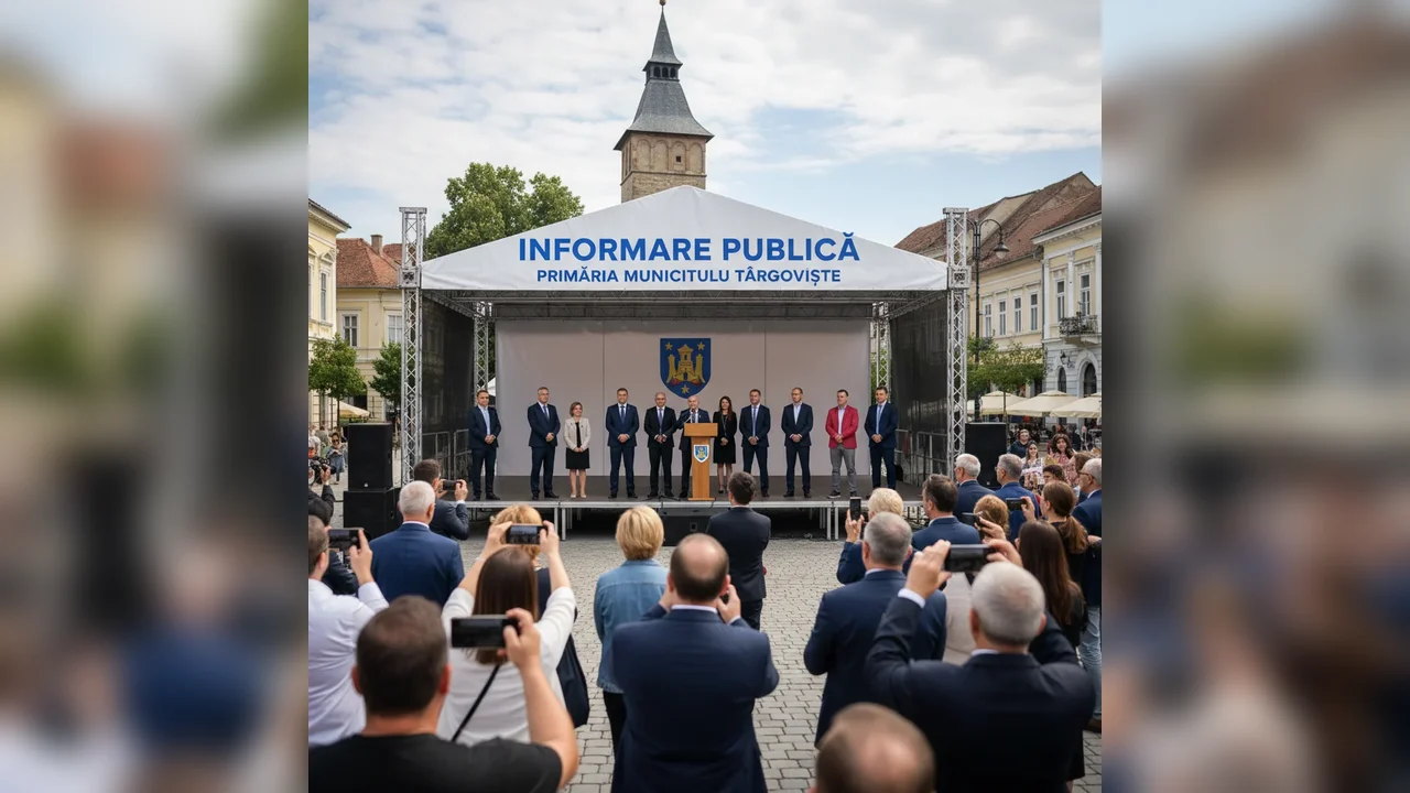Primăria Municipiului Târgoviște anunță o nouă procedură de informare publică