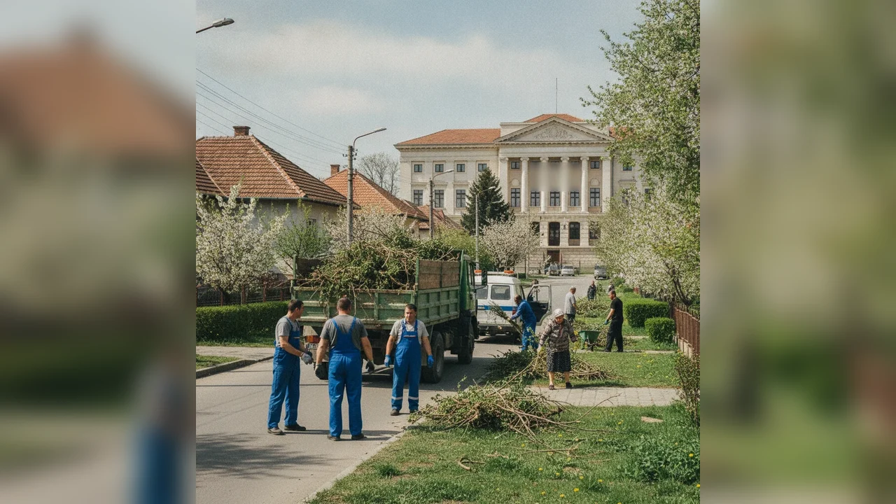 Primăria reia colectarea gratuită a crengilor din gospodării, din 1 octombrie