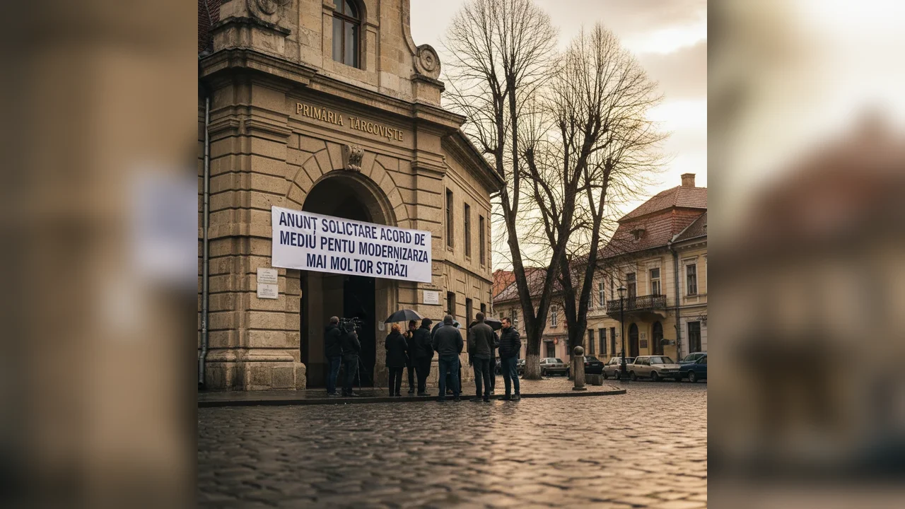Primăria Târgoviște Solicită Acord de Mediu pentru Modernizarea Mai Multor Străzi din Oraș