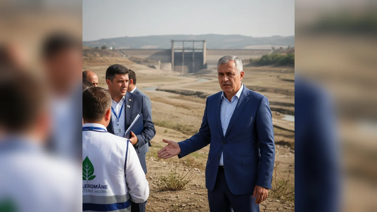 Primarul Gabriel Purcaru îl acuză pe Ministerul Mediului și Apele Române de criza apei din Moreni