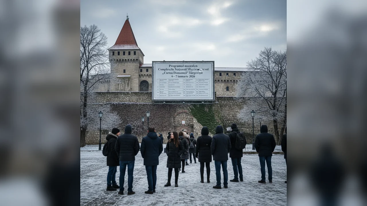 Programul muzeelor din Târgoviște anunțat pentru zilele de 6–7 ianuarie 2026