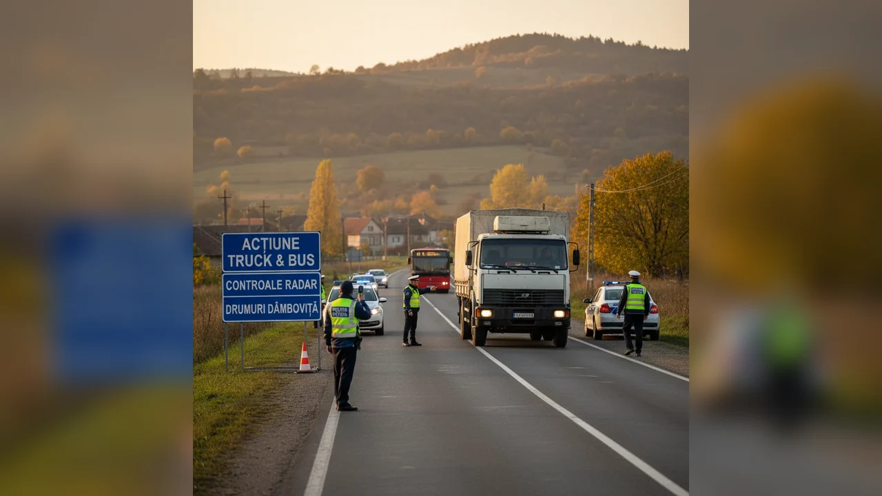 Radare suplimentare în Târgoviște și pe drumurile din Dâmbovița în perioada 10–28 februarie 2026