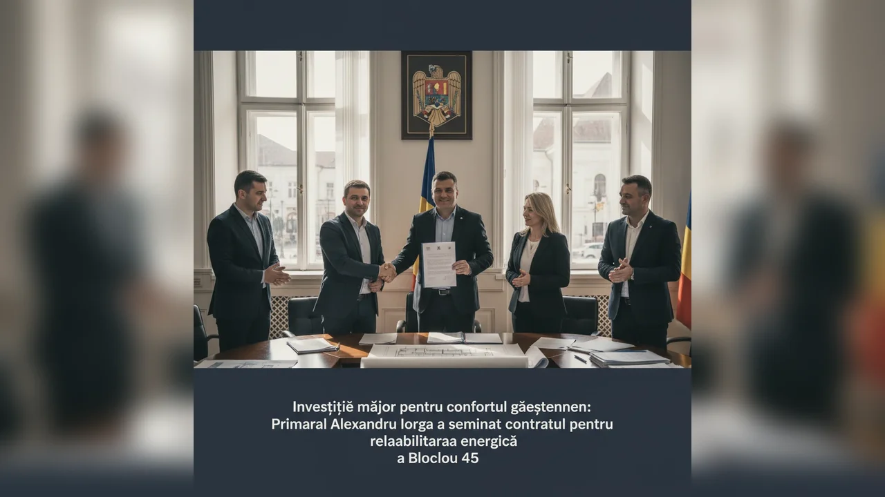 Reabilitarea energetică a Blocului 45 pentru găeșteni