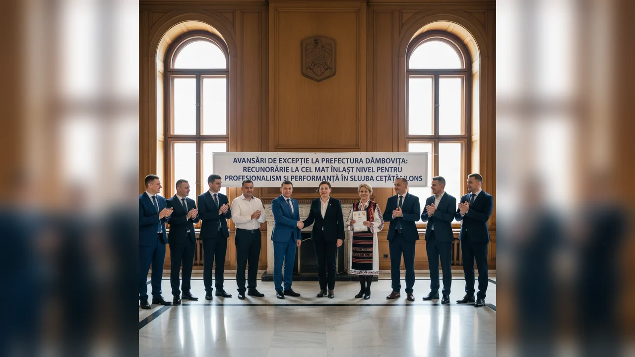 Recunoaștere de Top pentru Profesionalism și Performanță în Serviciul Cetățenilor