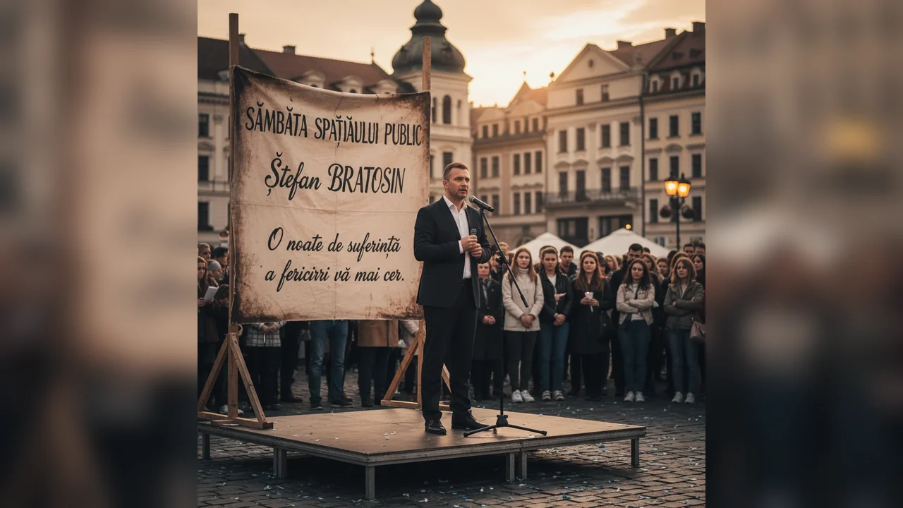 Sâmbăta Spațiului Public: Noapte de suferință și fericire