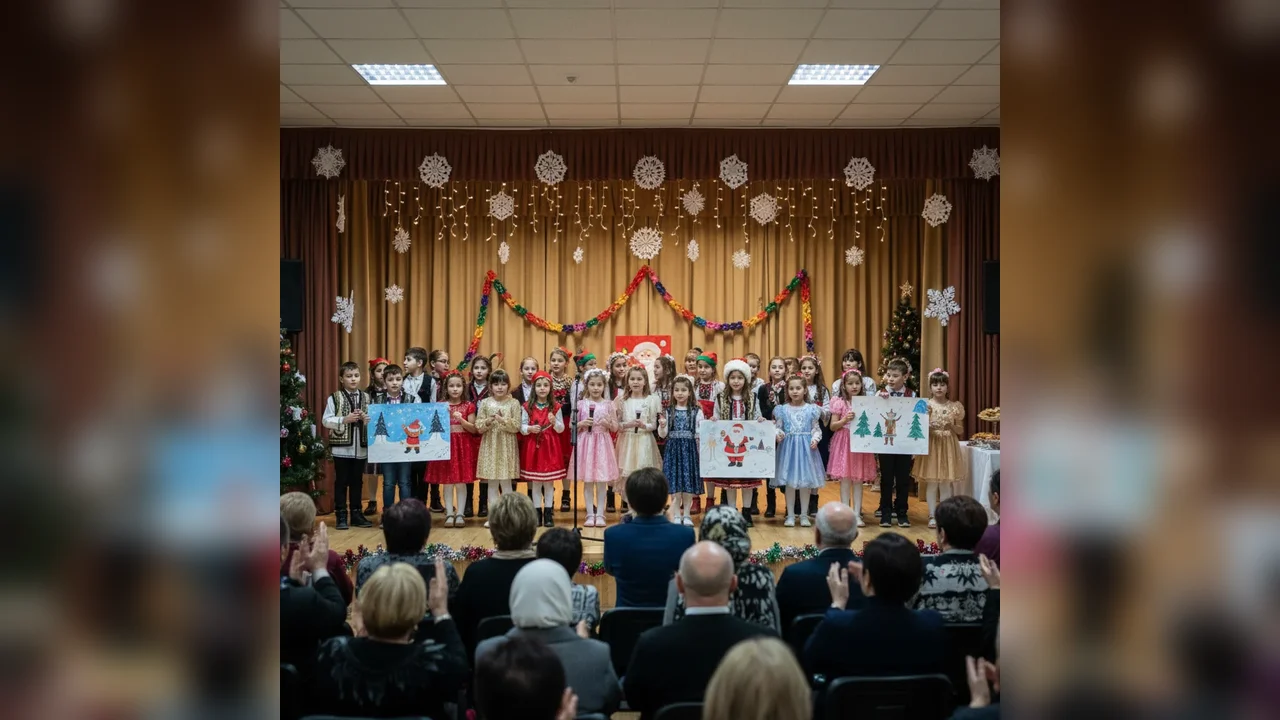 Sărbătorile de Iarnă văzute prin ochii micuților