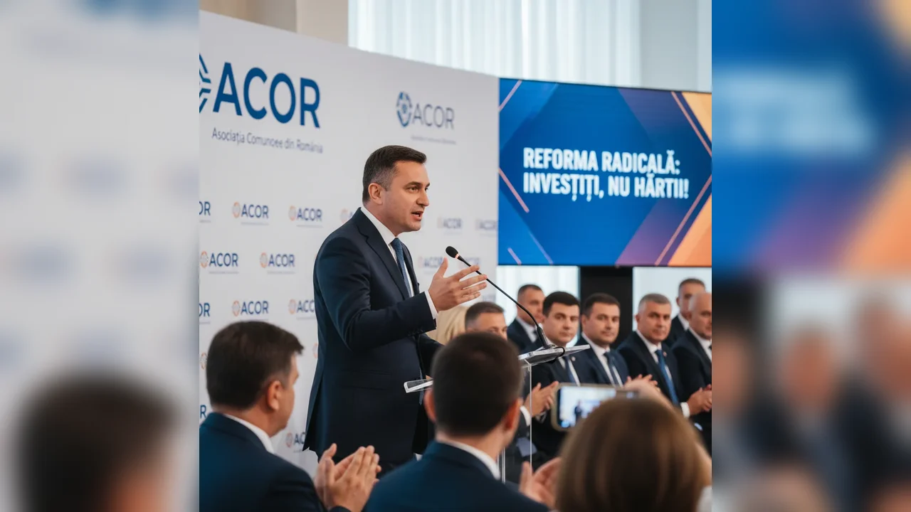 Șeful CJ Dâmbovița, Corneliu Ștefan, solicită la ACoR o schimbare profundă a administrației locale, cu accent pe investiții reale, nu pe birocrație