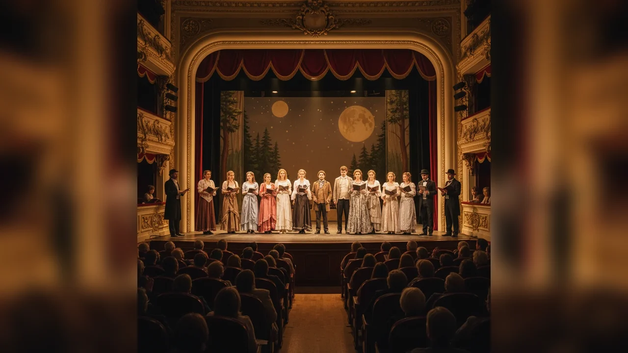 Spectacolul „Eminesciana”, omagiu adus culturii naționale la Teatrul Tony Bulandra Târgoviște