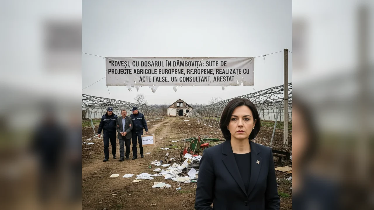 Sute de proiecte agricole europene cu acte false