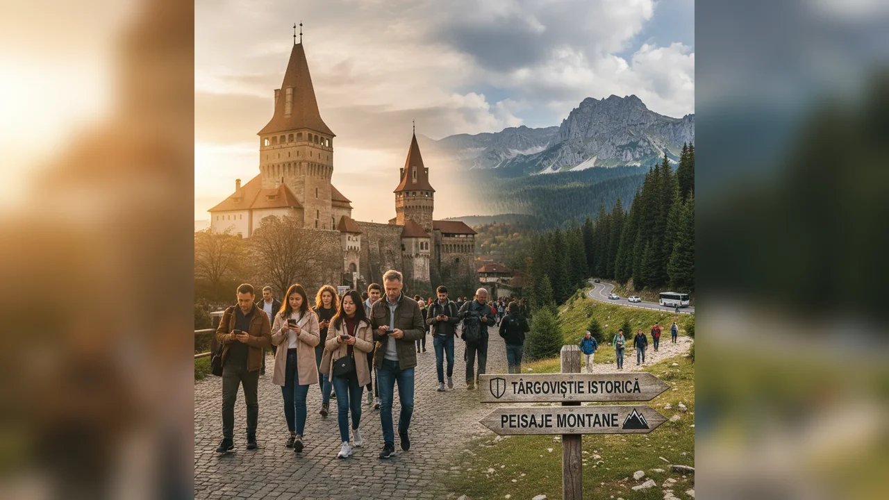 Târgoviște atrage cu 30% mai mulți turiști străini în 2025